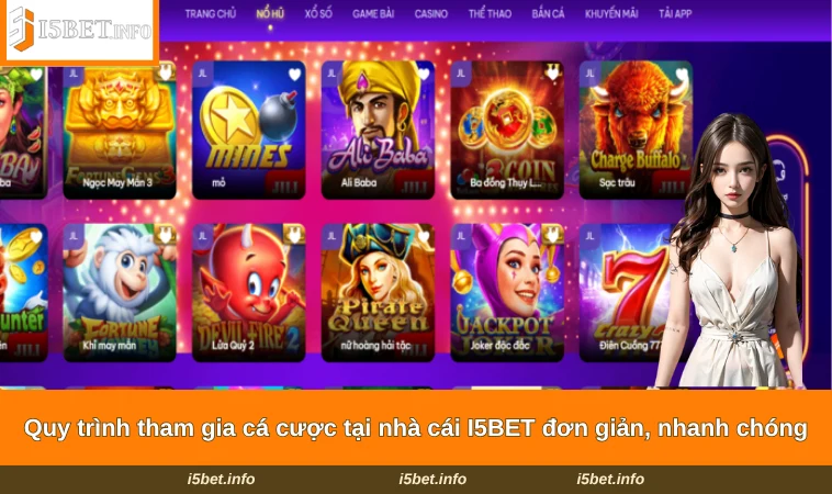 Home 31 Quy trình tham gia cá cược tại nhà cái I5BET đơn giản, nhanh chóng