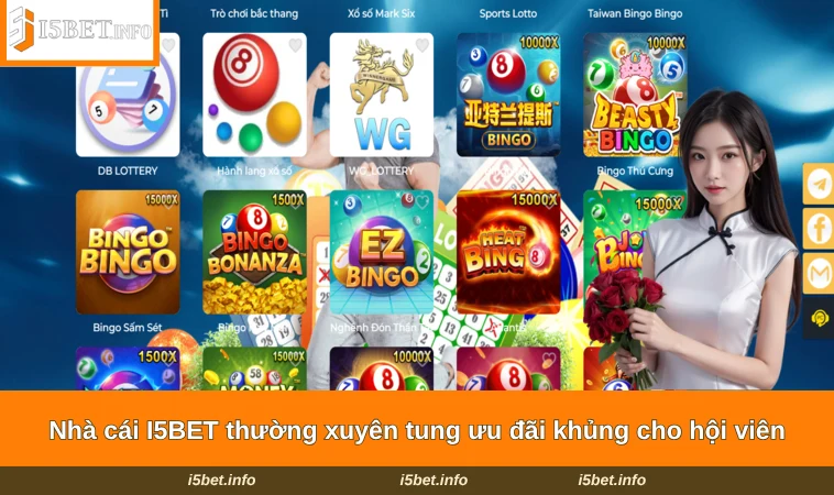 Home 33 Nhà cái I5BET thường xuyên tung ưu đãi khủng cho hội viên